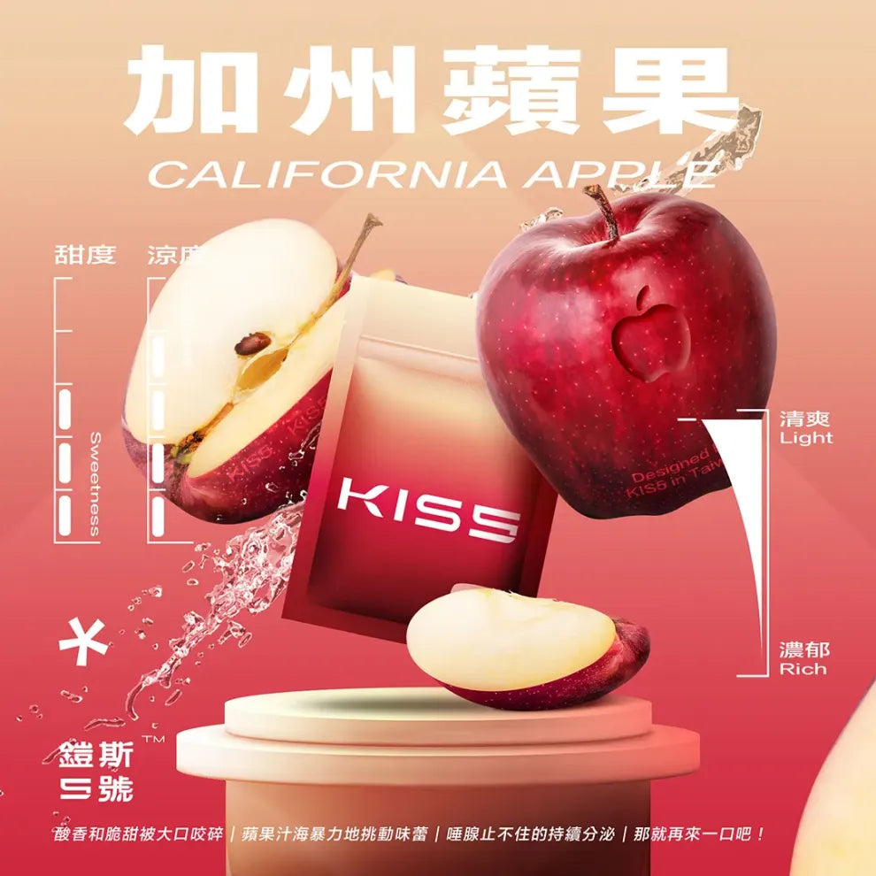 🥥【Kiss鎧斯5號煙彈】霧化彈 多口味選擇，頂級品質-通用一代主機-VAKA糖果雲煙館